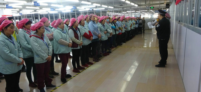 bmw11222服装：做好防恐反恐培训工作 履行企业社会责任